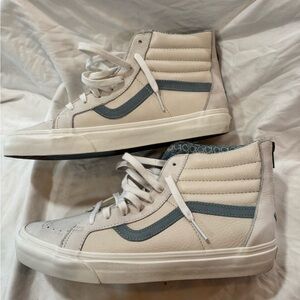 Vans Sk8-Hi Zip Nubuck Blanc de Blanc
